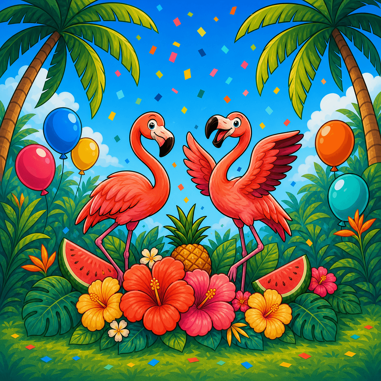 Temática Fiesta Tropical