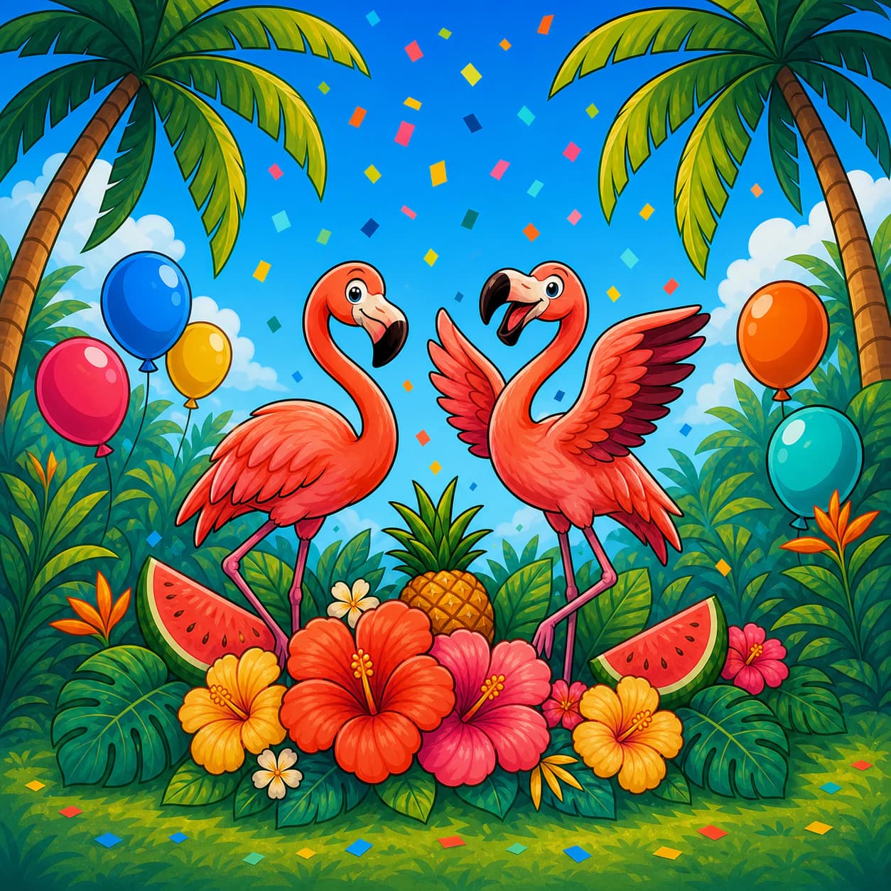 Temática Fiesta Tropical